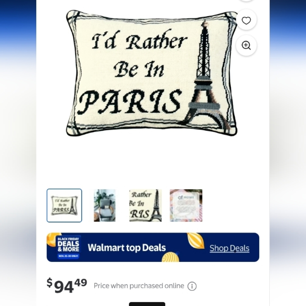 C&F Needlepoint Pillow - Picture 8 of 9